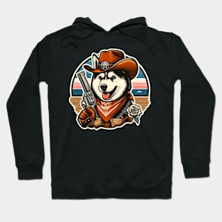 Husky Cowboy Hoodie